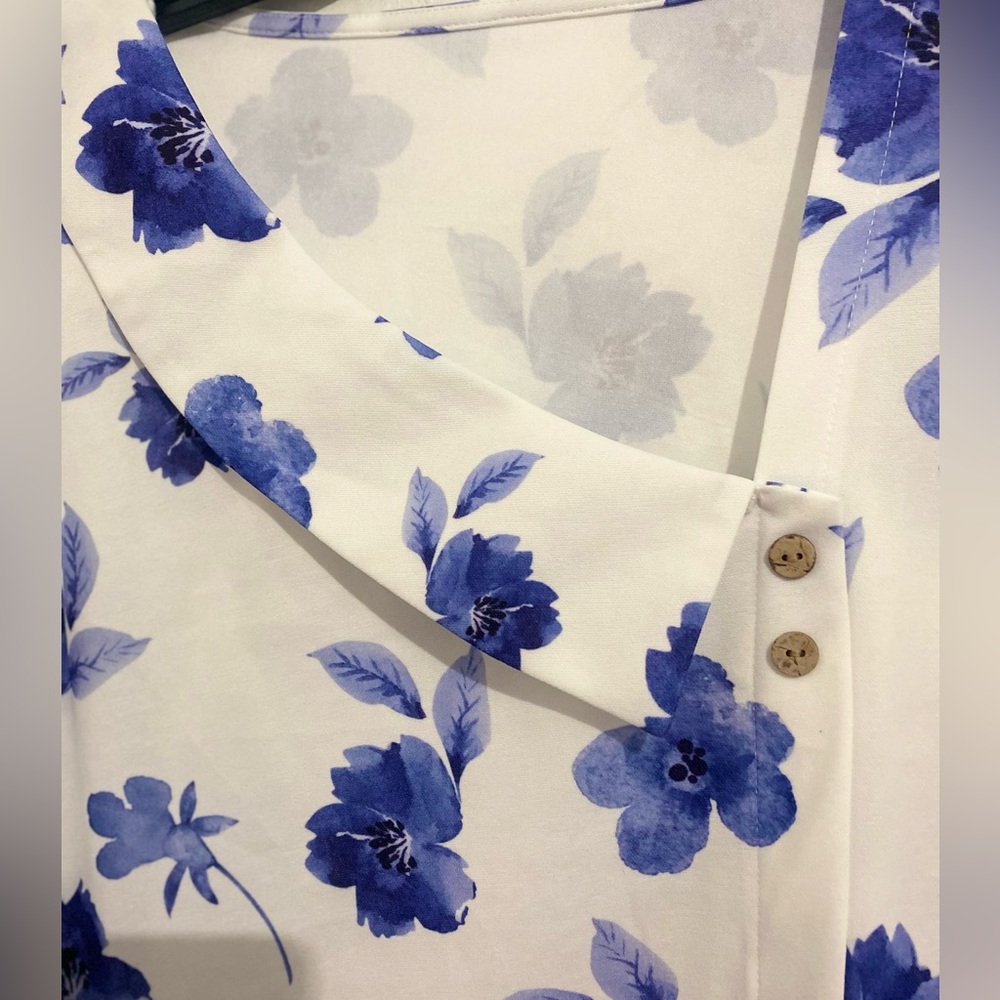 Floral Long Sleeve Top - Picture 3 of 5